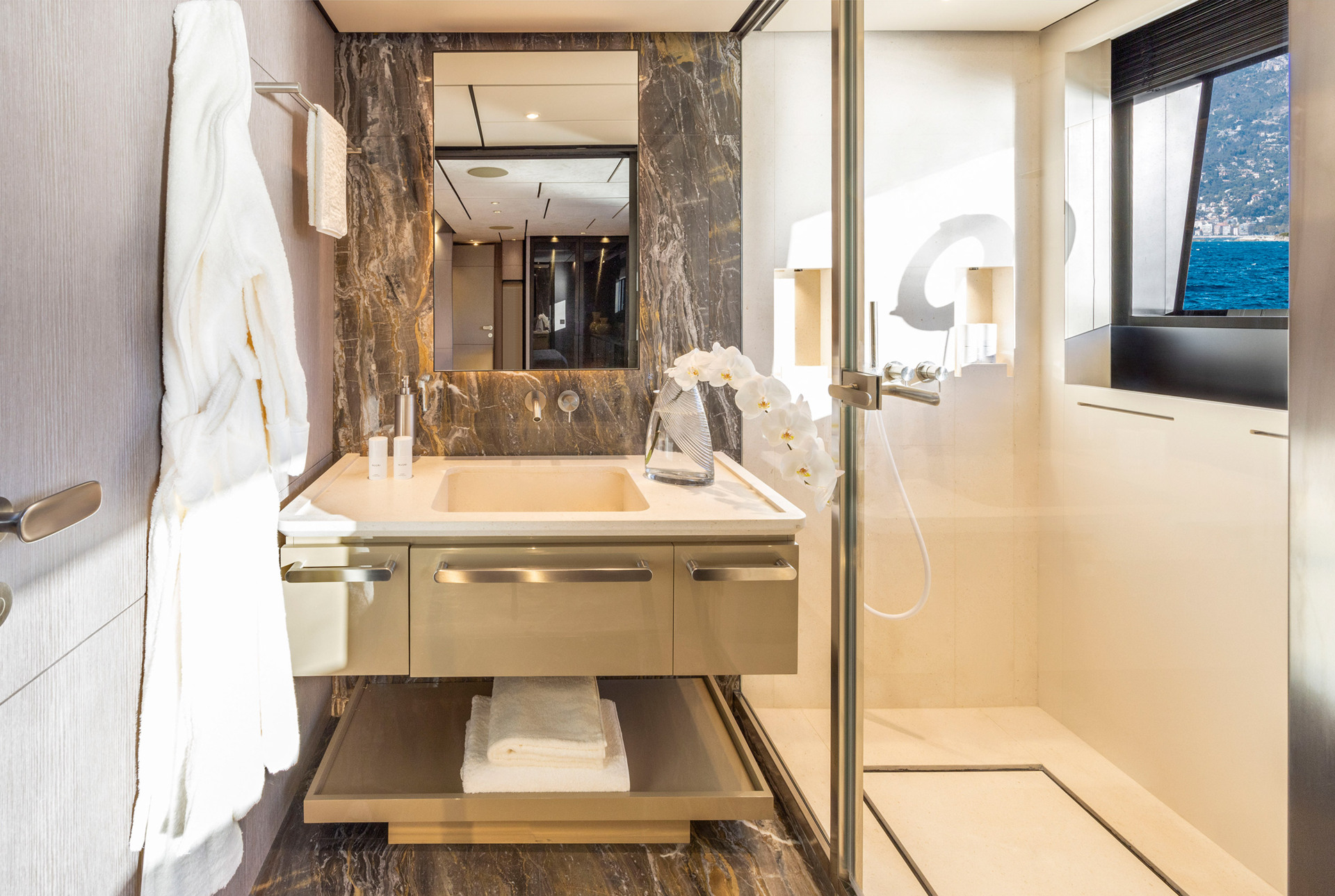 Arredamento navale - Arabescato orobico grigio 2