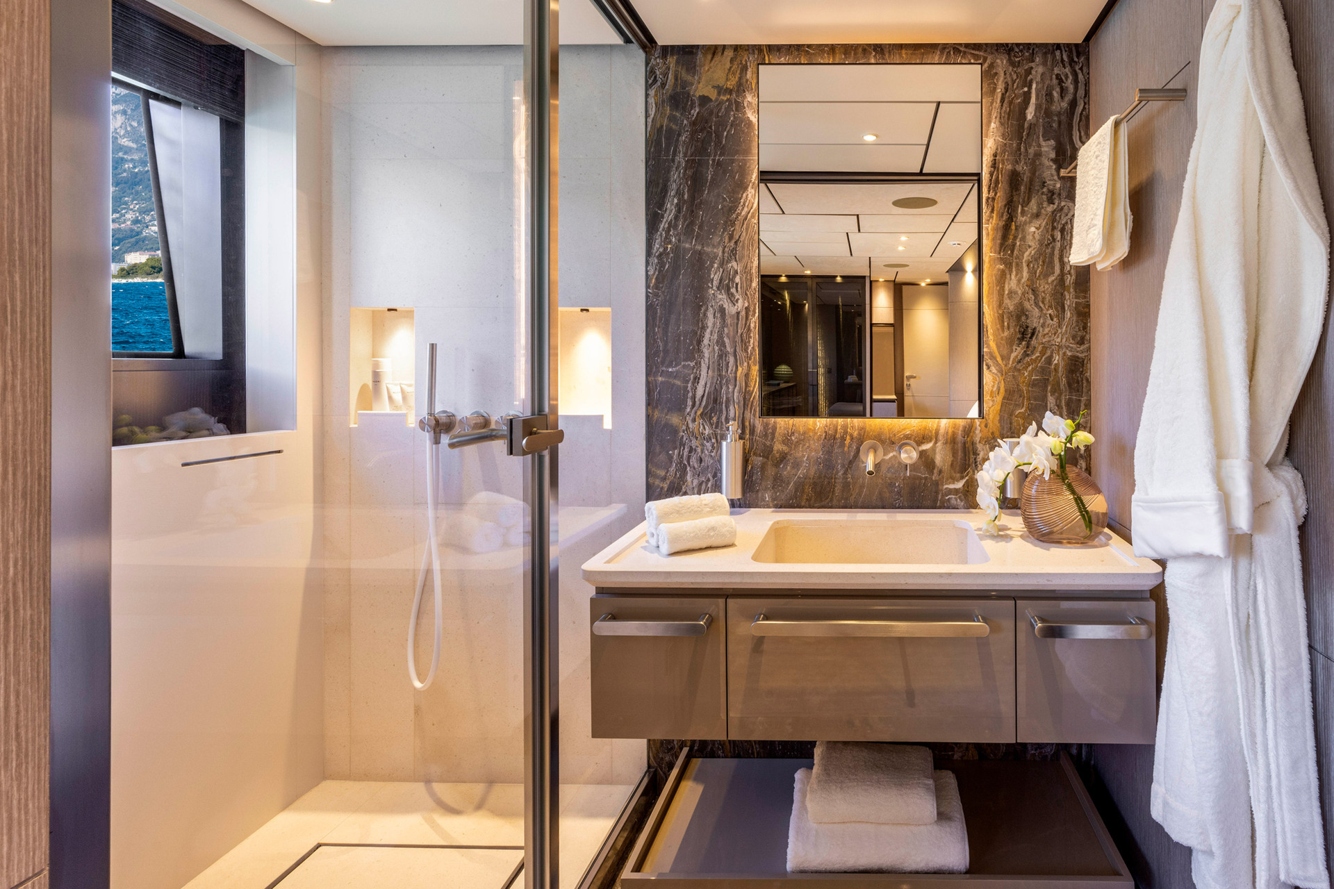 Arredamento navale - Arabescato orobico grigio 3