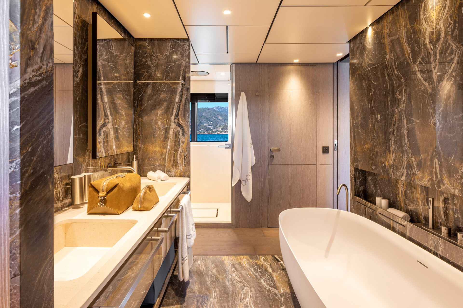 Arredamento navale - Arabescato orobico grigio 1