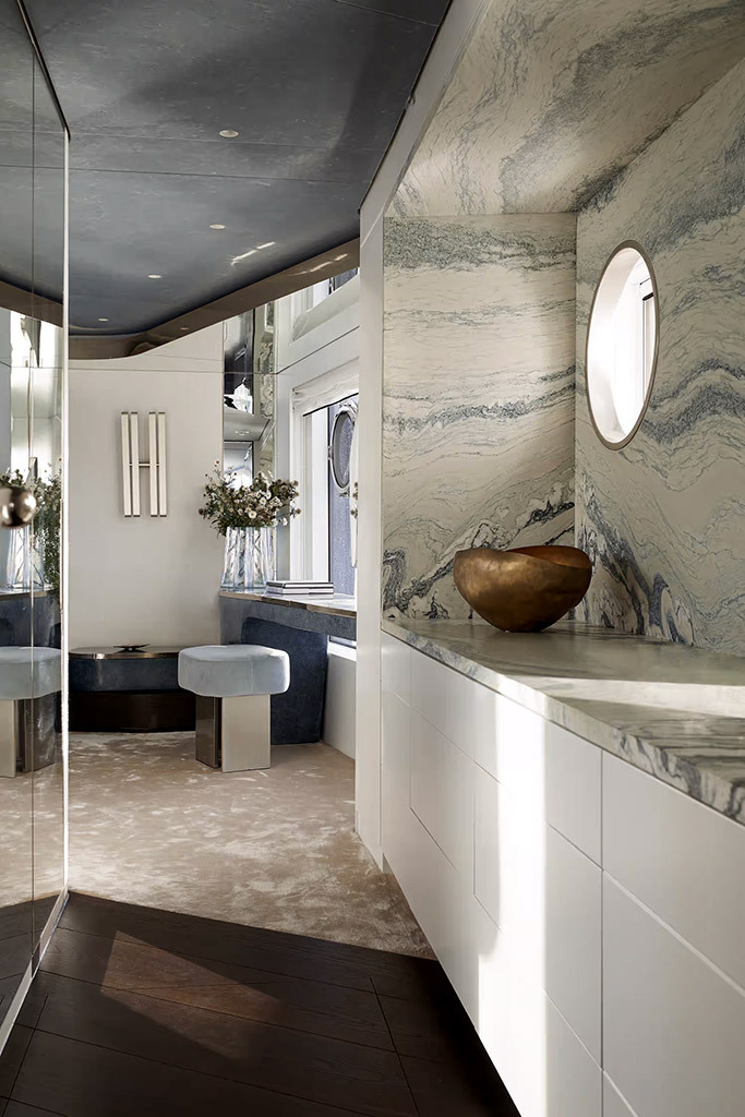 Arredamento navale in marmo 1