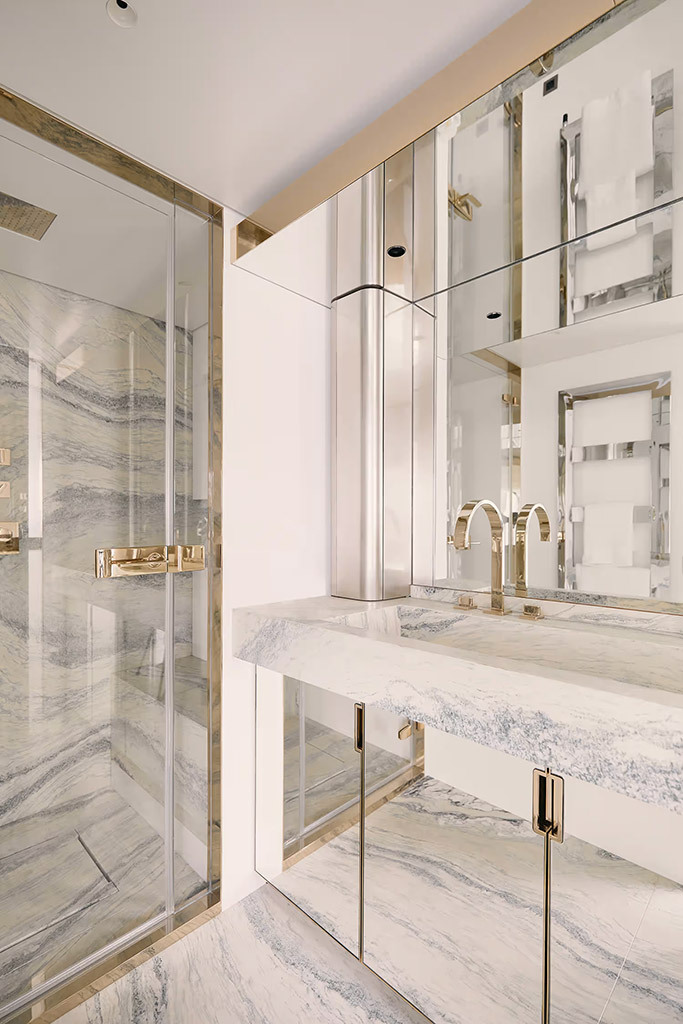 Arredamento navale in marmo 2