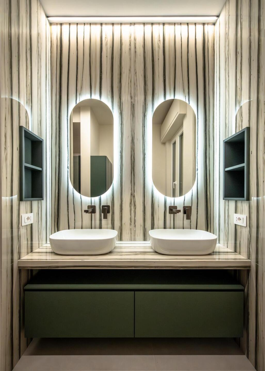 Bagno in Zebrino | Rivestimento di Design e Lusso 2